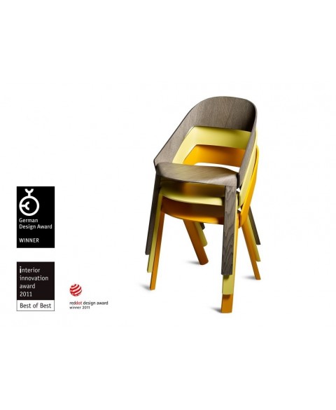 Roya Stackable Chair Wogg50 Wogg img0 Roya Stackable Chair Wogg50 Wogg img0