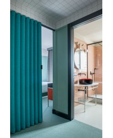 Textile folding doors img5