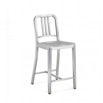 1006 Navy Counter Stool Emeco img0