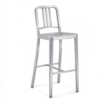 1006 Navy Barstool Emeco img0