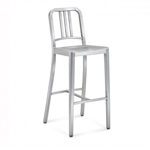 1006 Navy Barstool Emeco img0