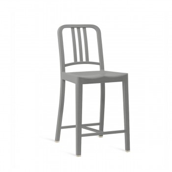 111 Navy Counter Stool Emeco img2