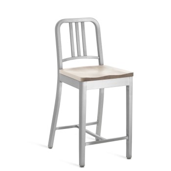 1104 Navy Counter Stool Emeco Img0