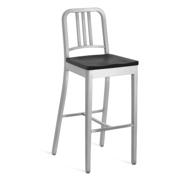 1104 Navy Barstool Emeco Img2