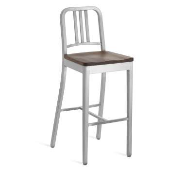 1104 Navy Barstool Emeco Img4