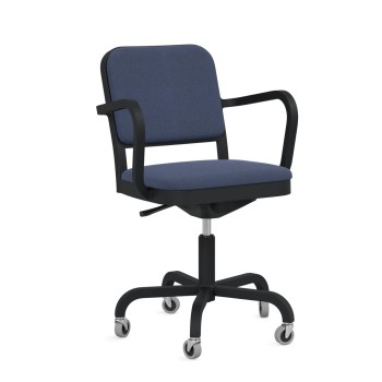 Navy Officer Swivel Armchair Emeco Img15