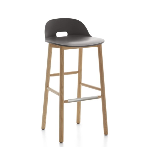 Alfi Low Back Bar Stool Emeco Img1