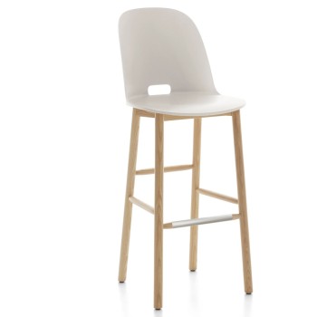 Alfi High Back Bar Stool Emeco Img2