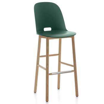 Alfi High Back Bar Stool Emeco Img3