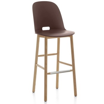 Alfi High Back Bar Stool Emeco Img5