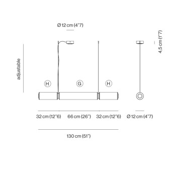 Stylos Suspension Linear Lamp Venicem Img5