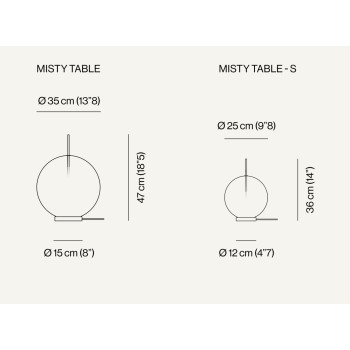 Lampe Misty Table Venicem Img3