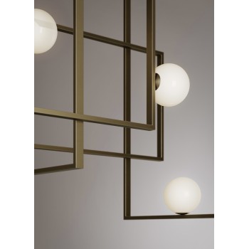 Lampe Mondrian Glass Ceiling Venicem Img1